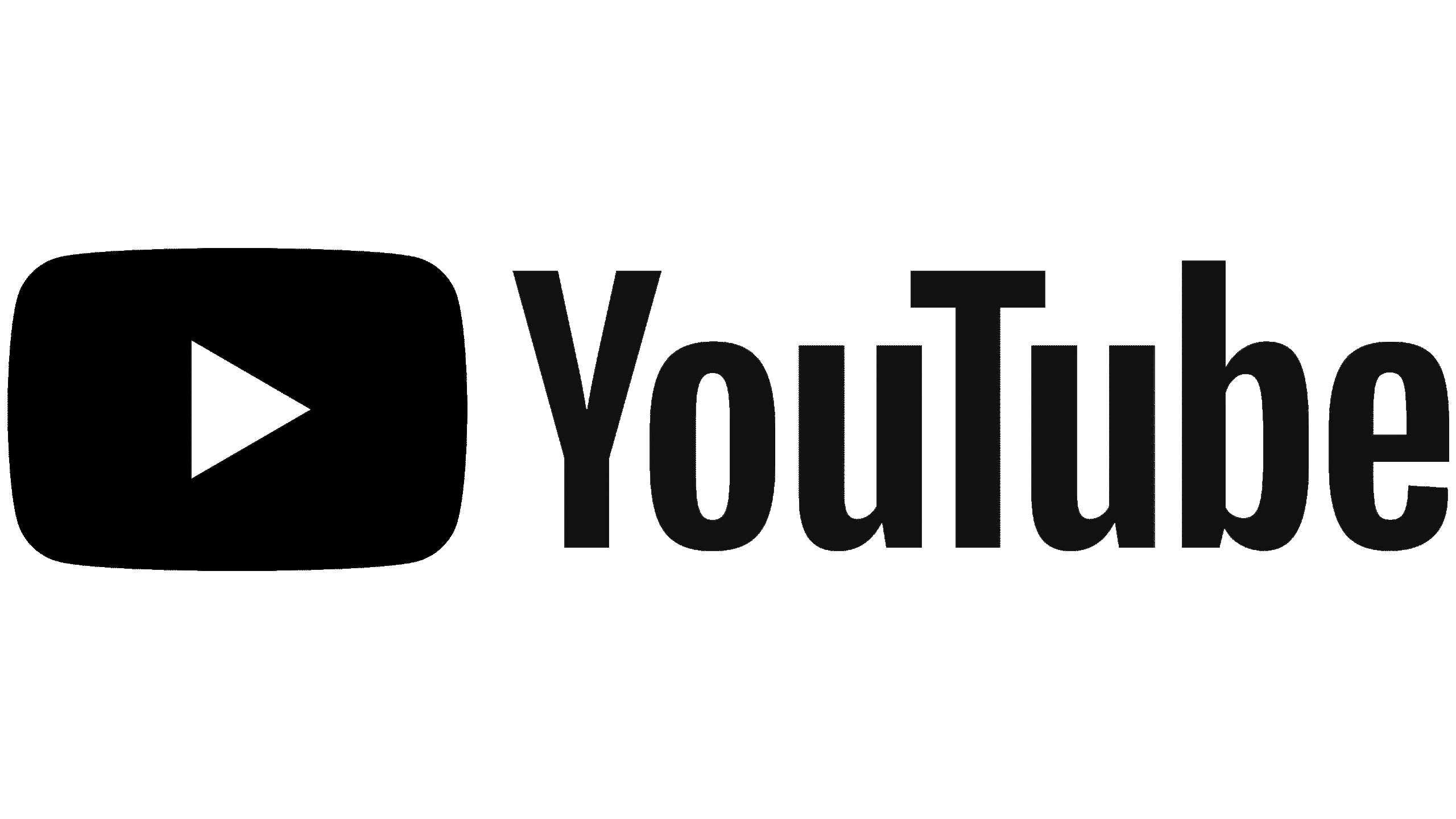 Black-YouTube-logo